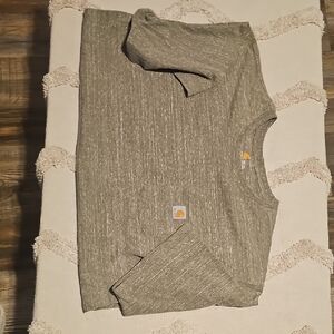 Carhartt Heathered Green Short Sleeve Tee